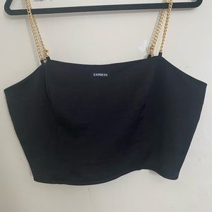 Express women’s large crop top